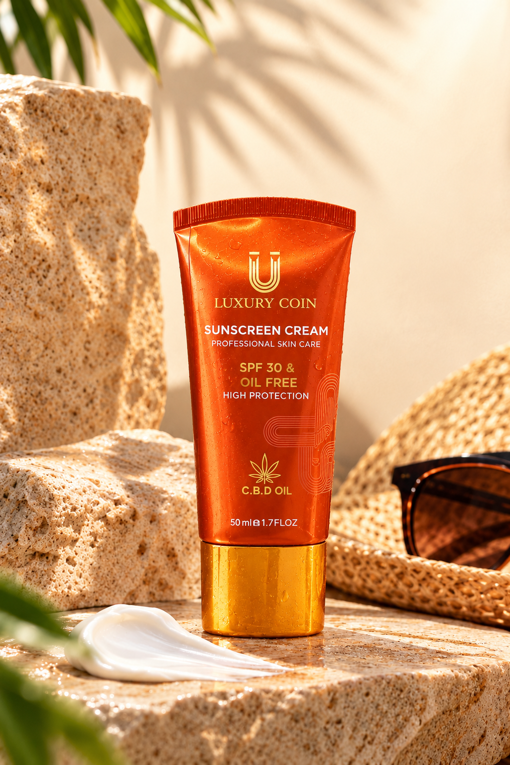 کرم ضد آفتاب spf ۳۰ لاکچری کوین  | 50ml