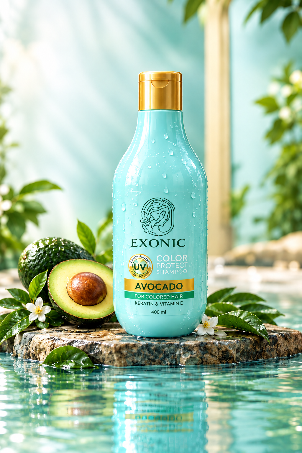 شامپو بدن عصاره آووکادو 300ml | exonic